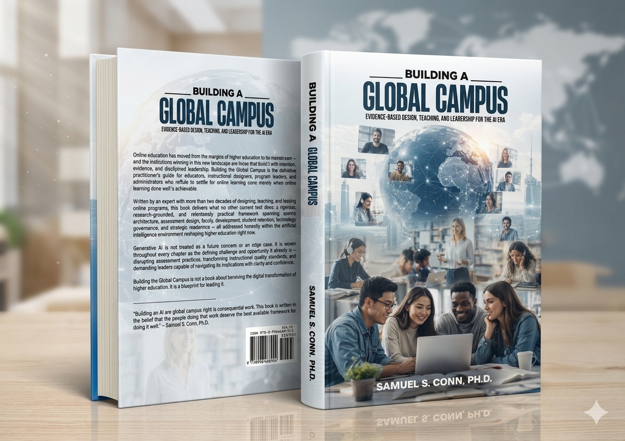 Book cover of Building a Global Campus by Samuel S. Conn